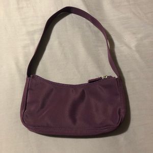 Purple Shoulder Clutch
